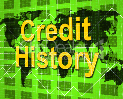 Credit History Indicates Debit Card And Analysis