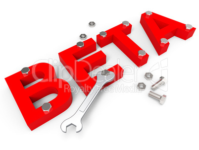 Beta Software Indicates Program Programming And Download