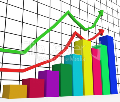 Graph Increasing Indicates Growth Statistics And Increase