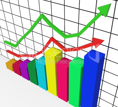 Graph Increasing Represents Marketing Profitable And Improve