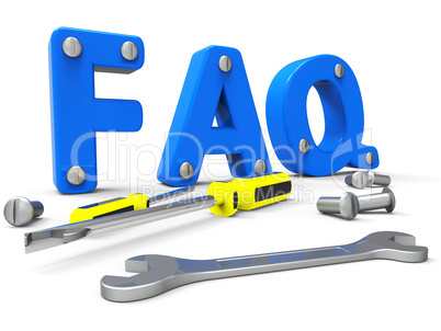 Faq Online Shows World Wide Web And Help
