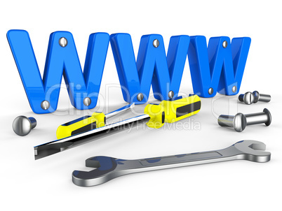 Online Tools Means World Wide Web And Apparatus