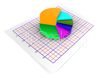 Pie Chart Shows Statistical Graphs And Graphics