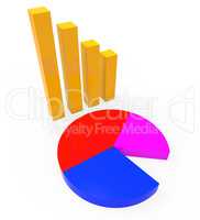 Graph Report Shows Graphs Charts And Infochart