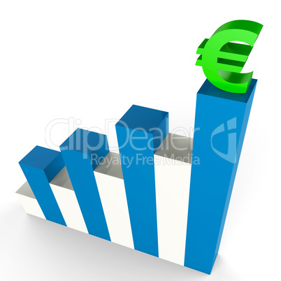 Euro Gain Indicates Financial Report And Advance