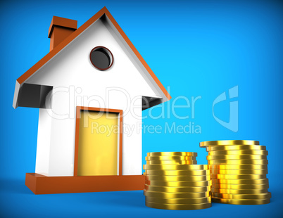 Real Estate Mortgage Represents On The Market And Advance