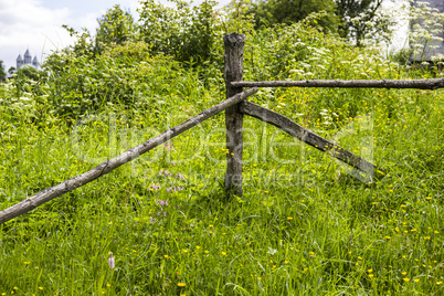 wooden fence