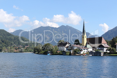 Blick auf Rottach-Egern