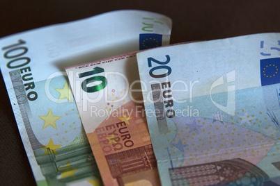 Euro Money Banknotes