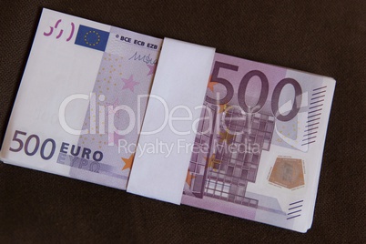 Euro Money Banknotes