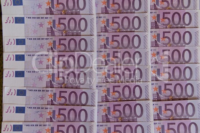 Euro Money Banknotes