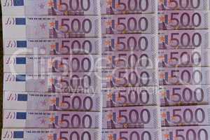 Euro Money Banknotes