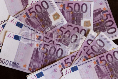 euro money banknotes