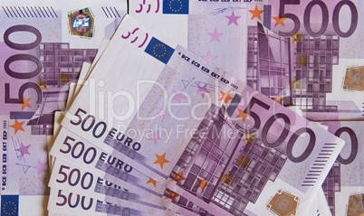 euro money banknotes