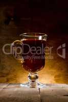 Glass for mulled wine