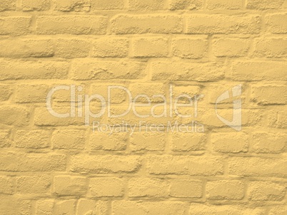 Brick wall sepia