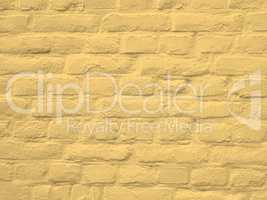 Brick wall sepia