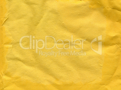 Yellow paper texture background