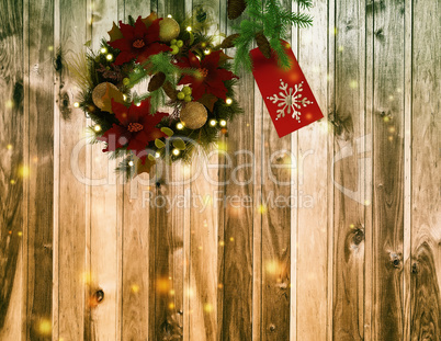 Christmas and New year decoration for the holiday.