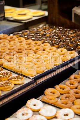 Variation of doughnut in display
