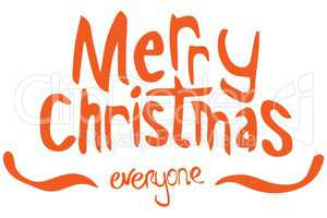 Merry Christmas message