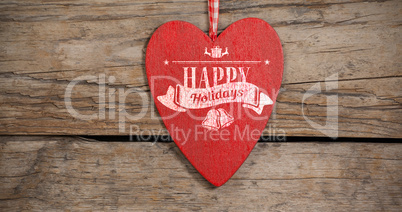 Composite image of greetings for holidays