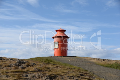 Leuchtturm bei Stykkisholmur, Island