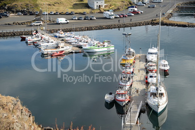 Hafen von Stykkisholmur, Island