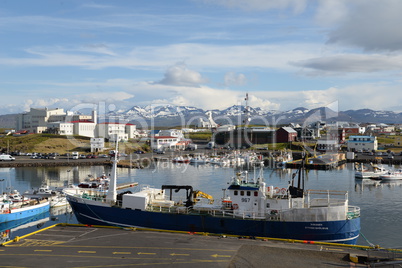 Hafen von Stykkisholmur, Island