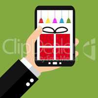Weihnachtsgeschenke mit dem Smartphone kaufen