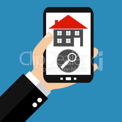 Haus suchen mit dem Smartphone