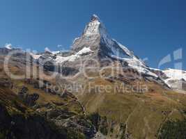 Matterhorn im Sonnenlicht