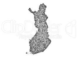 Karte von Finnland