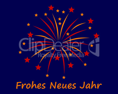 Feuerwerk zum Jahreswechsel