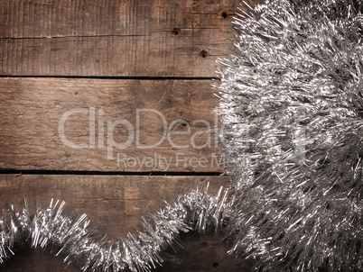 Silver Christmas decoration