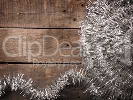 Silver Christmas decoration