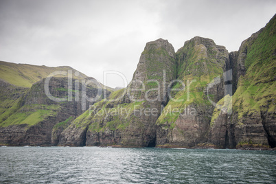 Landscape on the Faroe Islands