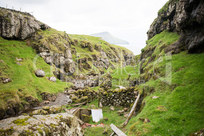 Landscape on the Faroe Islands