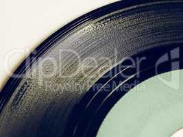 Vintage looking Vinyl record