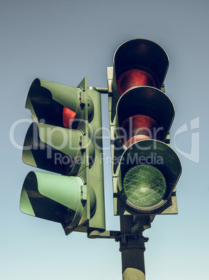 Vintage looking Traffic Light