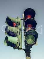 Vintage looking Traffic Light