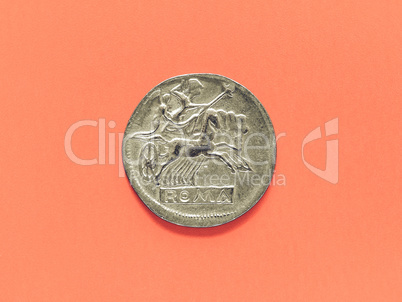 Vintage Ancient roman coin