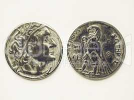 Vintage Old Greek coin