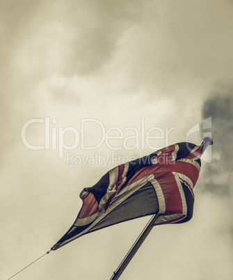 Vintage looking UK Flag