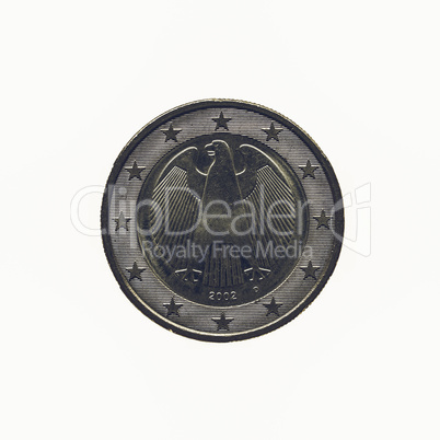 Vintage Coin isolated