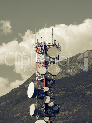 Vintage looking Communication tower