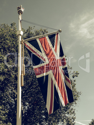 Vintage looking UK Flag