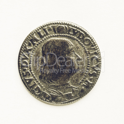 Vintage Old Roman coin