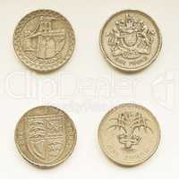 Vintage Pound coin