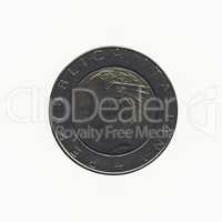 Vintage Coin isolated